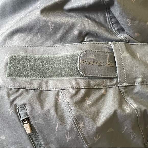 Zoic Women's Navaeh 7 Print Mountain Bike Shorts + Essential Liner Blue Size L - Picture 8 of 16